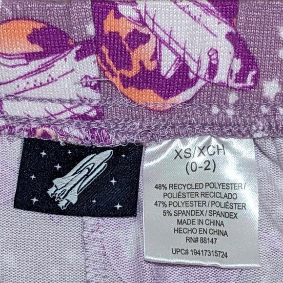 NASA Pastel Galaxy Lounge Shorts (NWOT!) - Picture 3 of 3